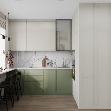 Интерьер кухни в современном стиле смотреть на Basicdecor