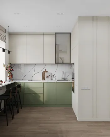 Интерьер кухни в современном стиле смотреть на Basicdecor