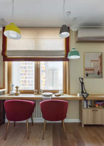 Интерьер с жалюзи  смотреть на Basicdecor