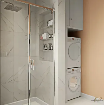 Интерьер ванной  смотреть на Basicdecor