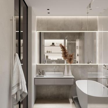 Интерьер ванной  смотреть на Basicdecor