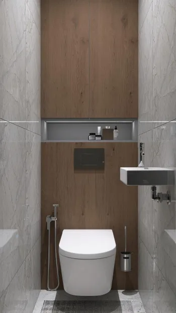 Интерьер ванной  смотреть на Basicdecor