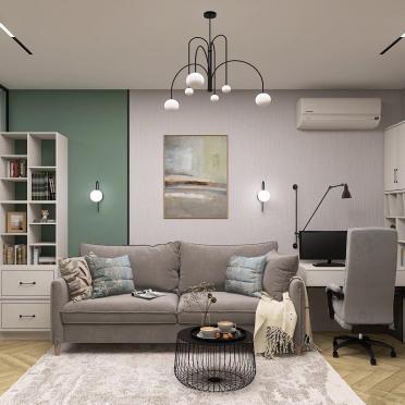 Интерьер гостиной  смотреть на Basicdecor