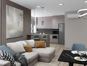 Интерьер гостиной  смотреть на Basicdecor