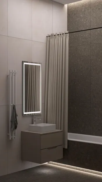 Интерьер ванной  смотреть на Basicdecor