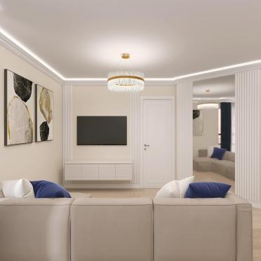 Интерьер гостиной  смотреть на Basicdecor