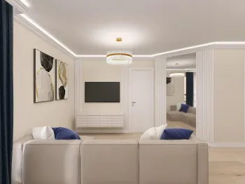 Интерьер гостиной  смотреть на Basicdecor