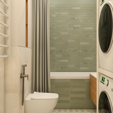 Интерьер ванной  смотреть на Basicdecor