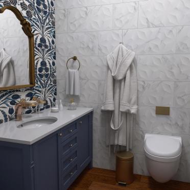 Интерьер ванной  смотреть на Basicdecor