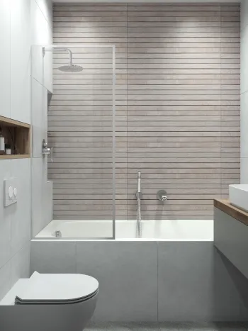 Интерьер ванной  смотреть на Basicdecor
