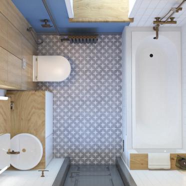 Интерьер ванной в современном стиле смотреть на Basicdecor