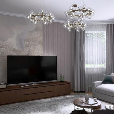 Интерьер гостиной  смотреть на Basicdecor