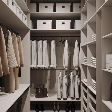 Интерьер гардеробной  смотреть на Basicdecor