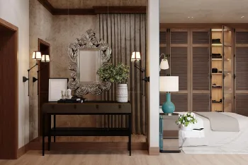 Интерьер спальни  смотреть на Basicdecor