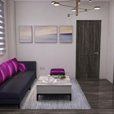 Интерьер гостиной c подсветкой  смотреть на Basicdecor