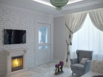 Интерьер гостиной в классическом стиле смотреть на Basicdecor