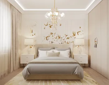 Интерьер спальни в неоклассике смотреть на Basicdecor