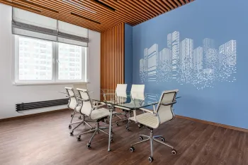 Интерьер балкона c рабочим местом  смотреть на Basicdecor