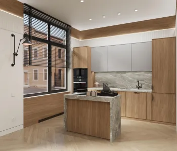 Интерьер кухни  смотреть на Basicdecor