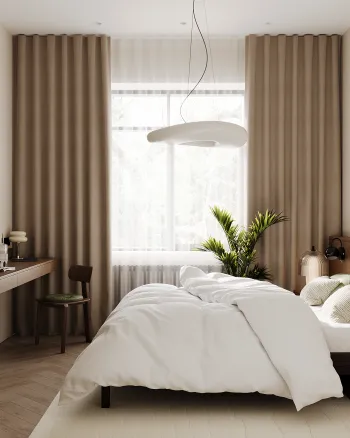 Интерьер спальни  смотреть на Basicdecor