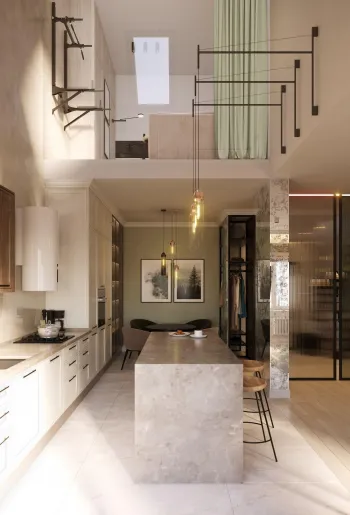 Интерьер кухни  смотреть на Basicdecor