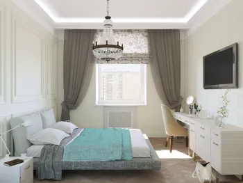 Интерьер спальни в неоклассике смотреть на Basicdecor