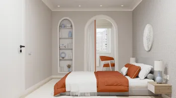 Интерьер спальни  смотреть на Basicdecor