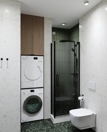 Интерьер ванной  смотреть на Basicdecor
