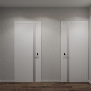 Интерьер прихожей с две двери  смотреть на Basicdecor