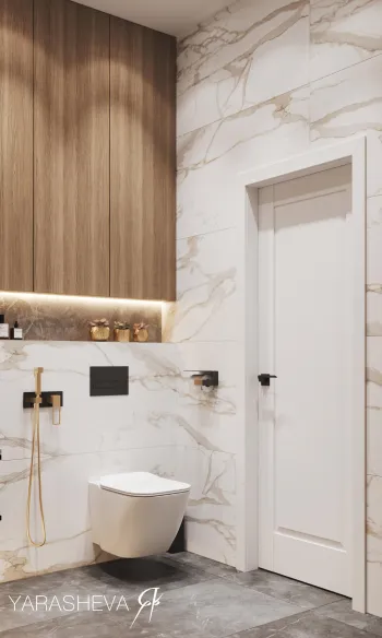 Интерьер ванной  смотреть на Basicdecor