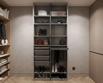 Интерьер гардеробной  смотреть на Basicdecor