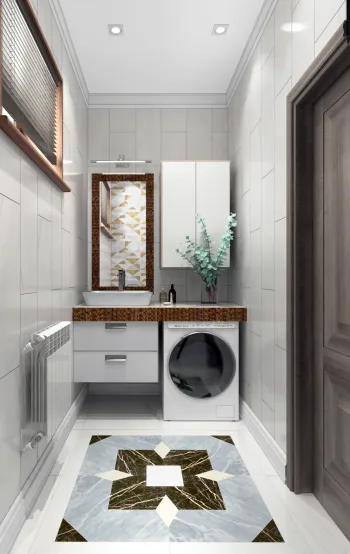 Интерьер ванной  смотреть на Basicdecor