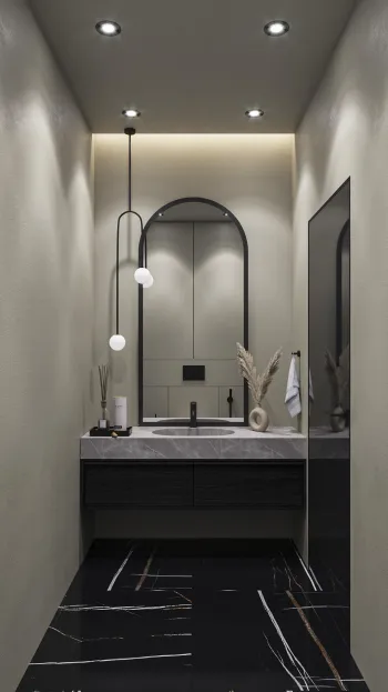 Интерьер ванной  смотреть на Basicdecor