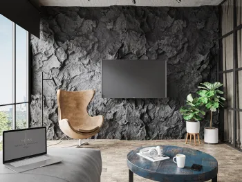 Интерьер гостиной  смотреть на Basicdecor