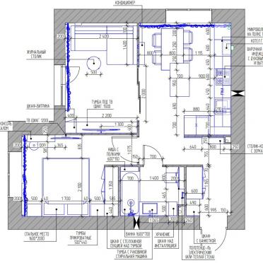 Интерьер с проходной и проемом  смотреть на Basicdecor