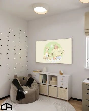 Интерьер детской  смотреть на Basicdecor