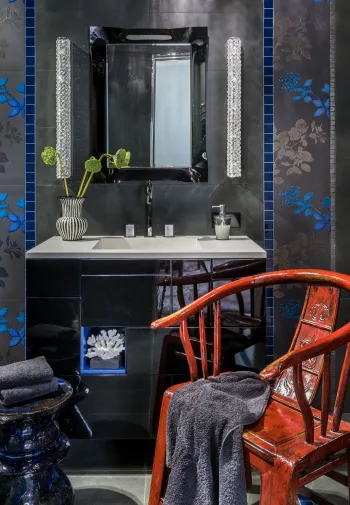 Интерьер ванной  смотреть на Basicdecor