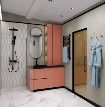 Интерьер ванной  смотреть на Basicdecor