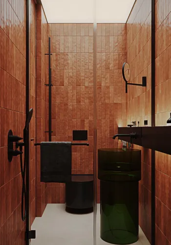 Интерьер ванной  смотреть на Basicdecor