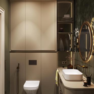Интерьер ванной  смотреть на Basicdecor