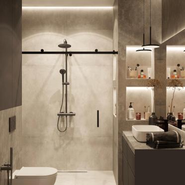 Интерьер ванной  смотреть на Basicdecor