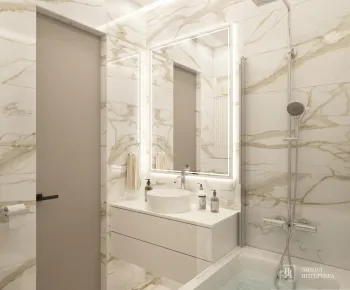 Интерьер ванной  смотреть на Basicdecor