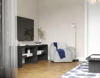 Интерьер спальни  смотреть на Basicdecor