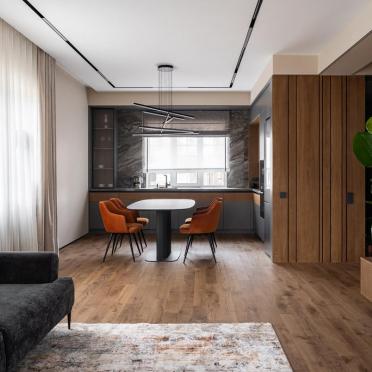 Интерьер кухни с балконом в современном стиле смотреть на Basicdecor