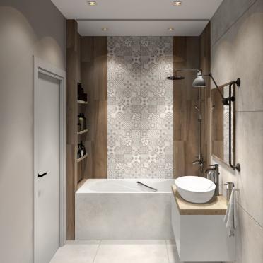 Интерьер ванной в стиле кантри смотреть на Basicdecor