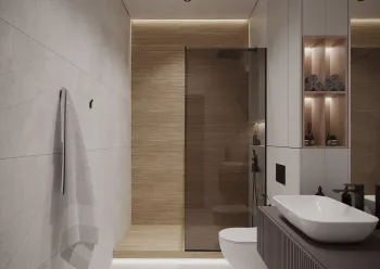 Интерьер ванной  смотреть на Basicdecor