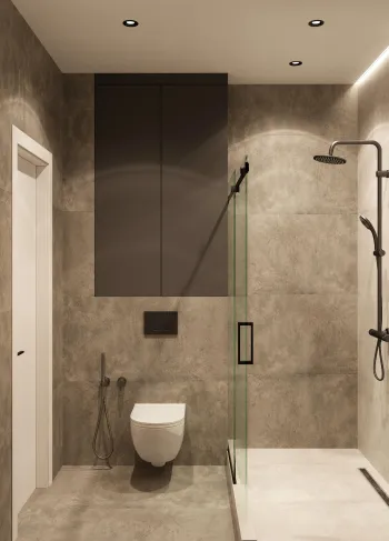 Интерьер ванной  смотреть на Basicdecor