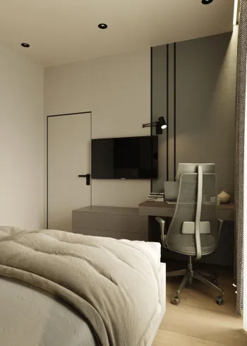 Интерьер спальни  смотреть на Basicdecor