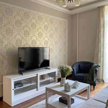 Интерьер гостиной в классическом стиле смотреть на Basicdecor