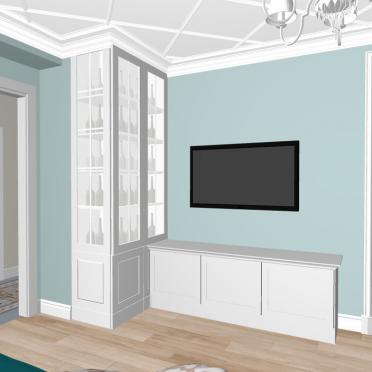 Интерьер гостиной в неоклассике смотреть на Basicdecor